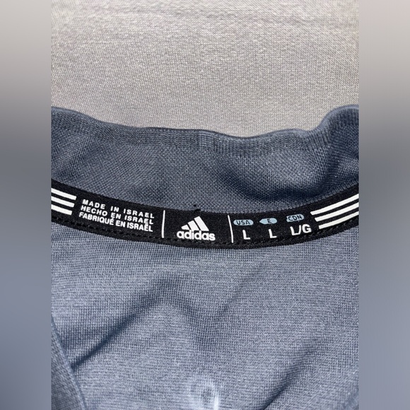 Adidas primeknit football jersey size large gray like new super stretchy - Picture 5 of 6